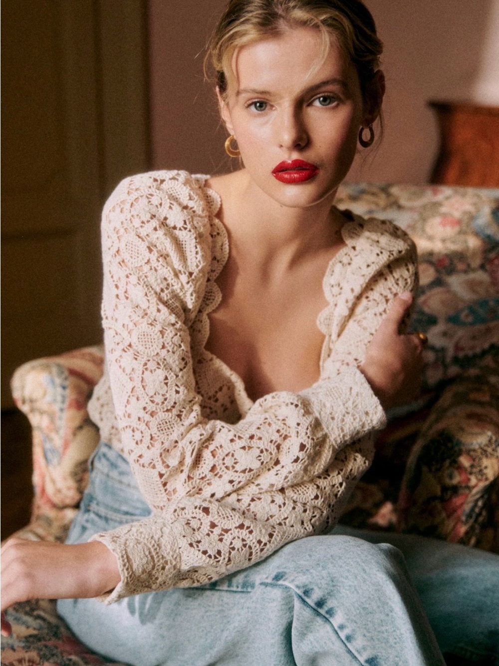 Sezane Alvere Blouse
